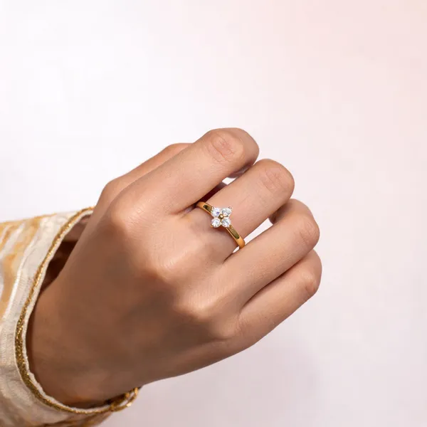 Gold_Stainless_Steel_Cz_Ring_For_Women