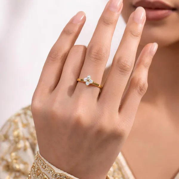 Gold_Stainless_Steel_Cz_Ring_For_Women