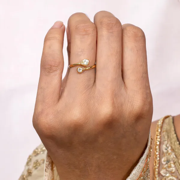 Gold_Stainless_Steel_Cz_Ring_For_Women