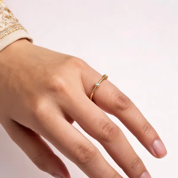 Gold_Stainless_Steel_Cz_Ring_For_Women