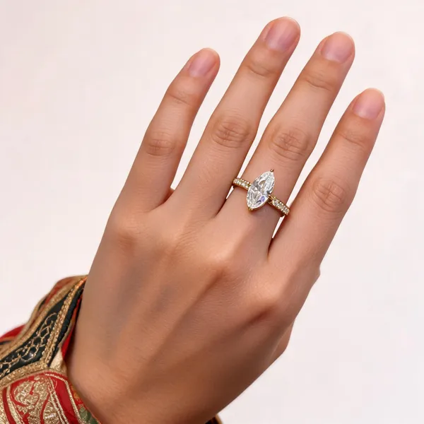 Gold_Plated_Stainless_Steel_Cz_Ring_For_Women