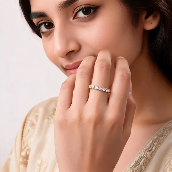 Gold_Stainless_Steel_American_Diamond_Cz_Ring_For_Women