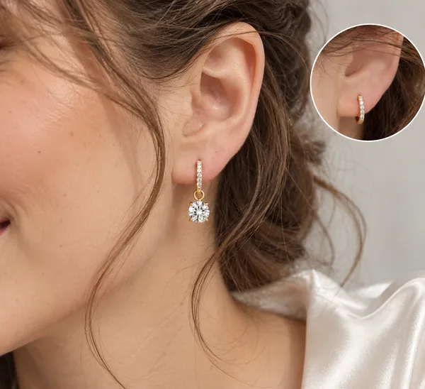 LUMIÉ_–_Gold-Plated_Stainless_Steel_CZ_2in1_Drop_Earrings