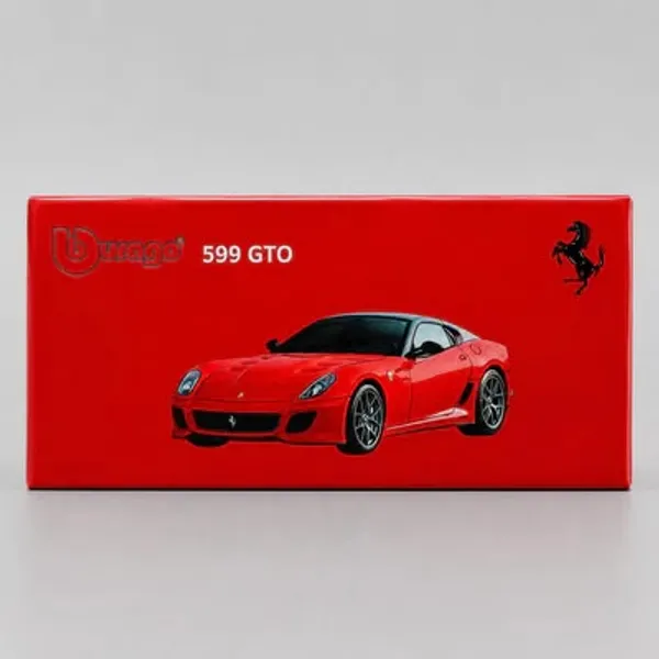 1:64_Bburago_Ferrari_599_GTO_(Rosso_Corsa_Red)_Die-Cast_Model_–_Figurine_Vault