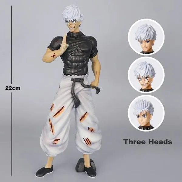 Gojo_Satoru_Standing_22cm_Figure_(With_Three_Heads)_With_Box