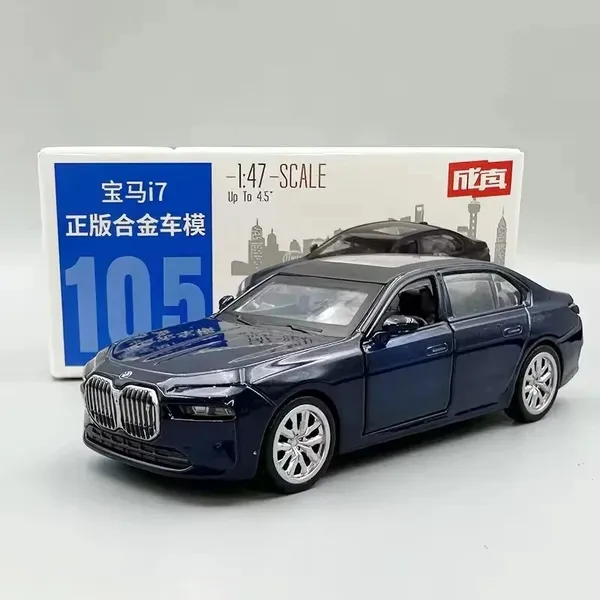 BMW_i7_G70_-_Official_Licensed_1:47_Die_Cast_Luxury_Sedan_Model