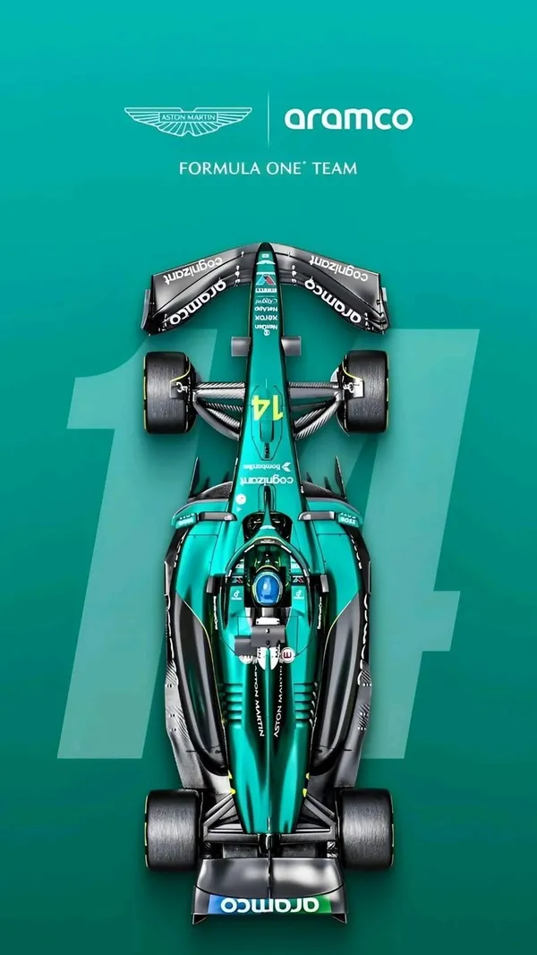 Bburago_1:43_2025_MODEL_F1_AMR25_#_14
