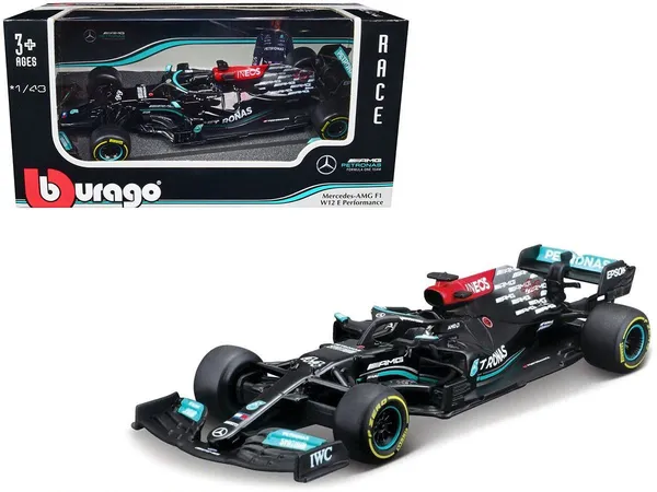 Bburago_1:43_F1_#63_George_Russel_Die_cast_Car