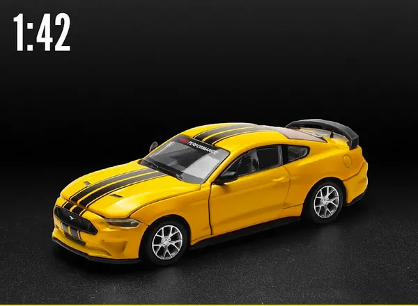 CCA_1:42_Ford_Mustang_GT_2018_DIY_Diecast_car