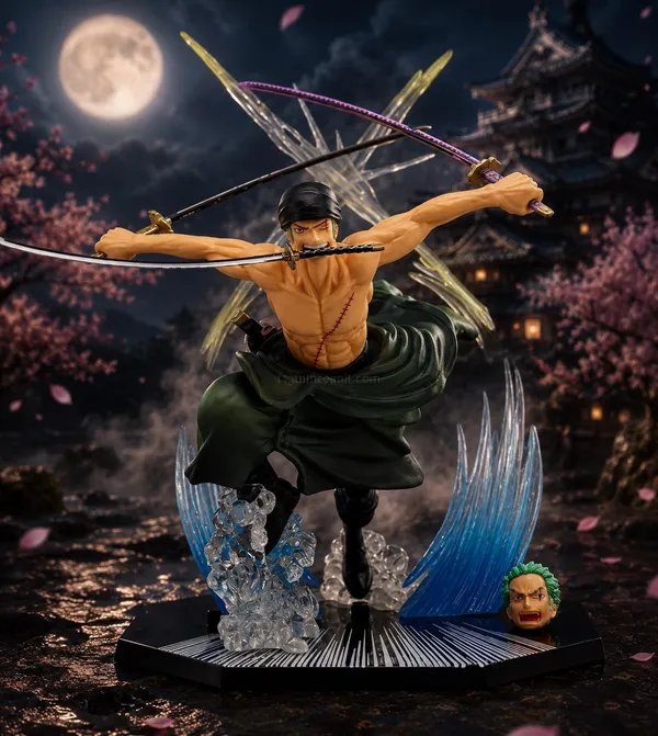 Zoro_Blue_Three_Sword_16.5cm_Figure