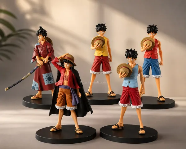 Luffy_Standing_18cm_5pcs_Set
