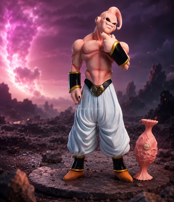 Dbz_Majinbu_Standing_27Cm_Figure