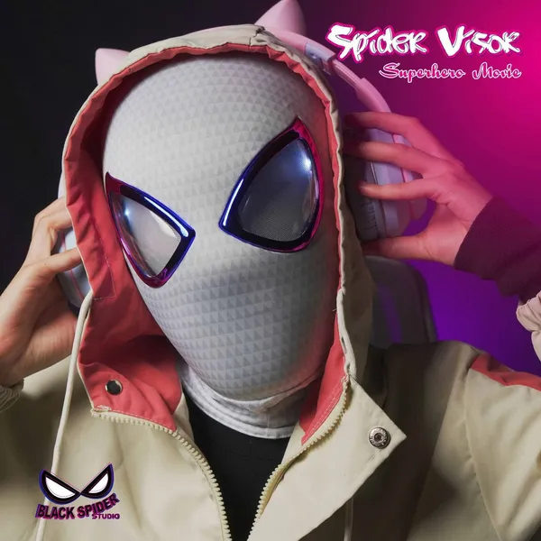 New_Spidy_Women_White_Eyes_Flicker_Mask_-_Ring_Remote_Control_(Premium_Quality)