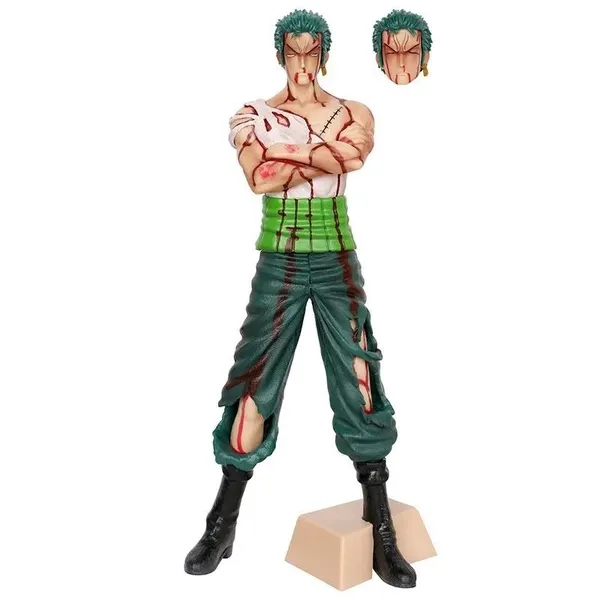 One_Piece_Zoro_Standing_28.5cm_Action_Figure_(Double_Head)