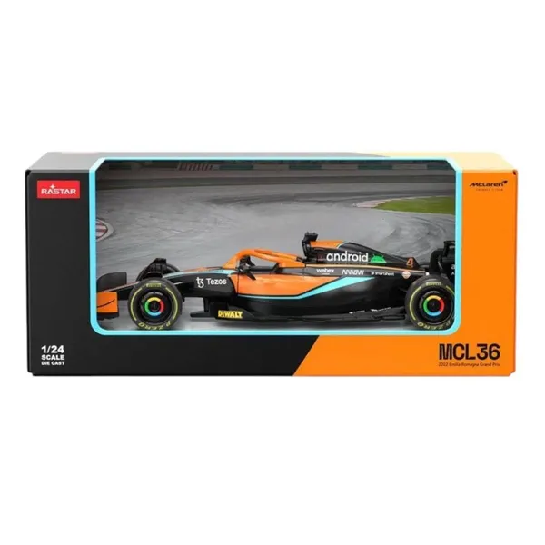 Rastar_1:24_Number_F1_racing_car_#4