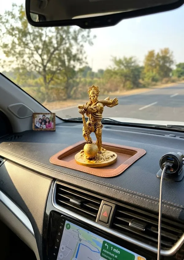 Gold_Resin_Bahubali_Hanuman_Religious_Idol
