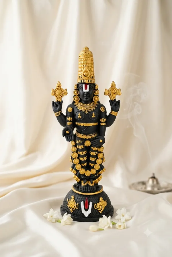 Exquisite_Lord_Venkateswara_(Tirupati_Balaji)_Idol_