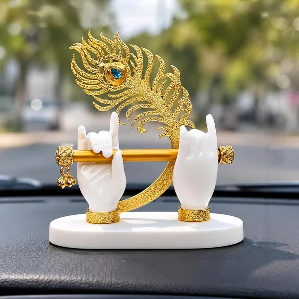 Lord_Krishna_Divine_Hands_with_Flute_and_Peacock_Feather_Idol