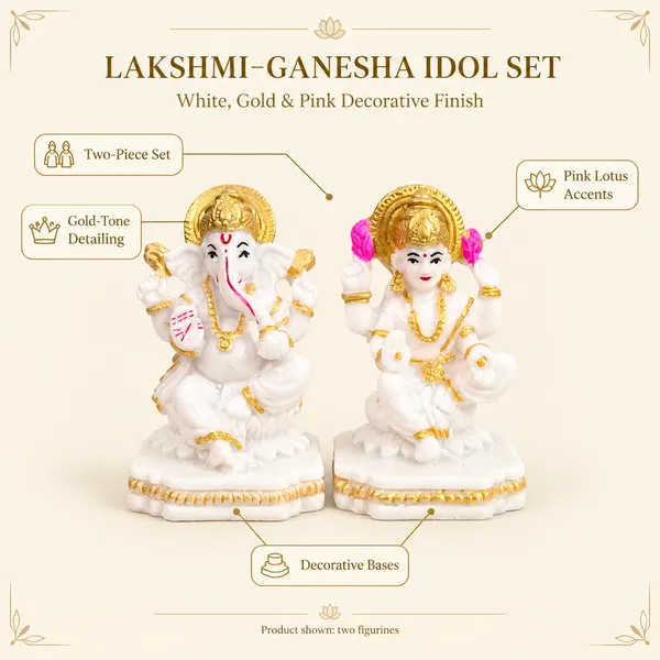 Premium_Handcrafted_White_&_Gold_Lakshmi_Ganesh_Idol_Set