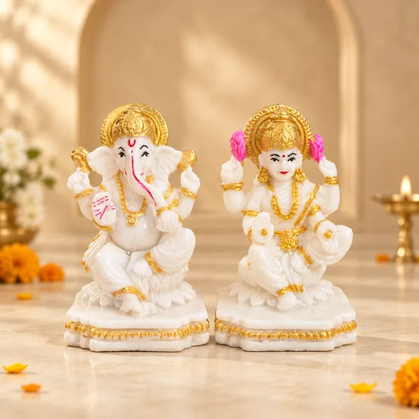Premium_Handcrafted_White_&_Gold_Lakshmi_Ganesh_Idol_Set