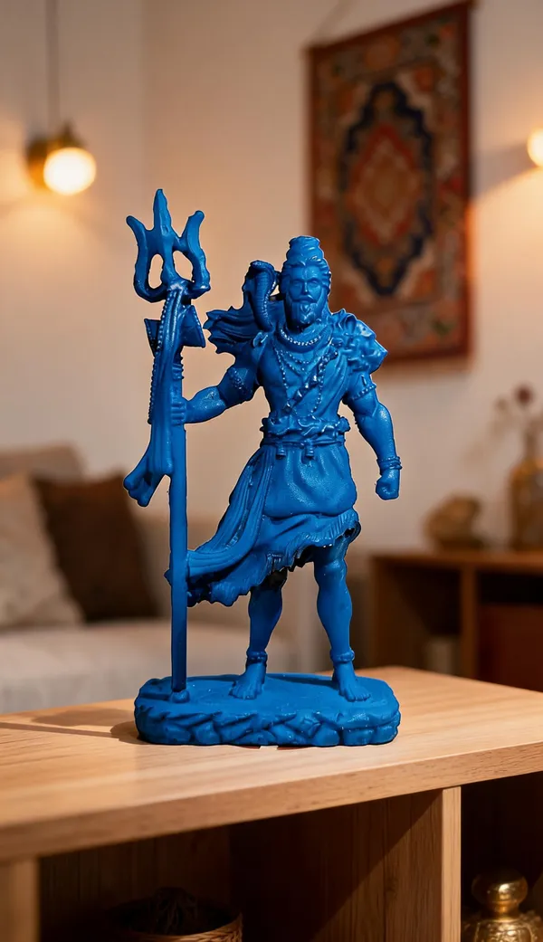 Blue_Resin_Standing_Lord_Shiva_With_Trident_Idol