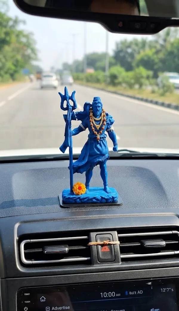 Blue_Resin_Standing_Lord_Shiva_With_Trident_Idol