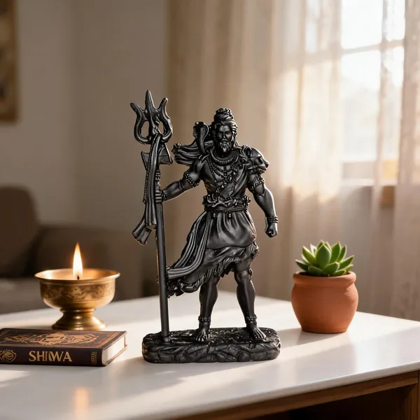 Grey_Resin_Standing_Lord_Shiva_With_Trident_Idol