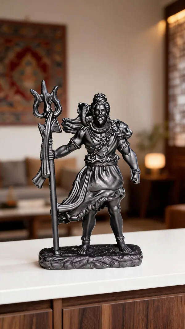 Grey_Resin_Standing_Lord_Shiva_With_Trident_Idol