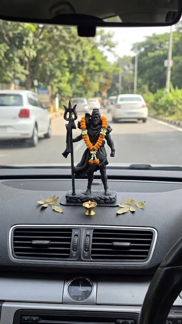 Black_Resin_Standing_Lord_Shiva_With_Trident_Statue