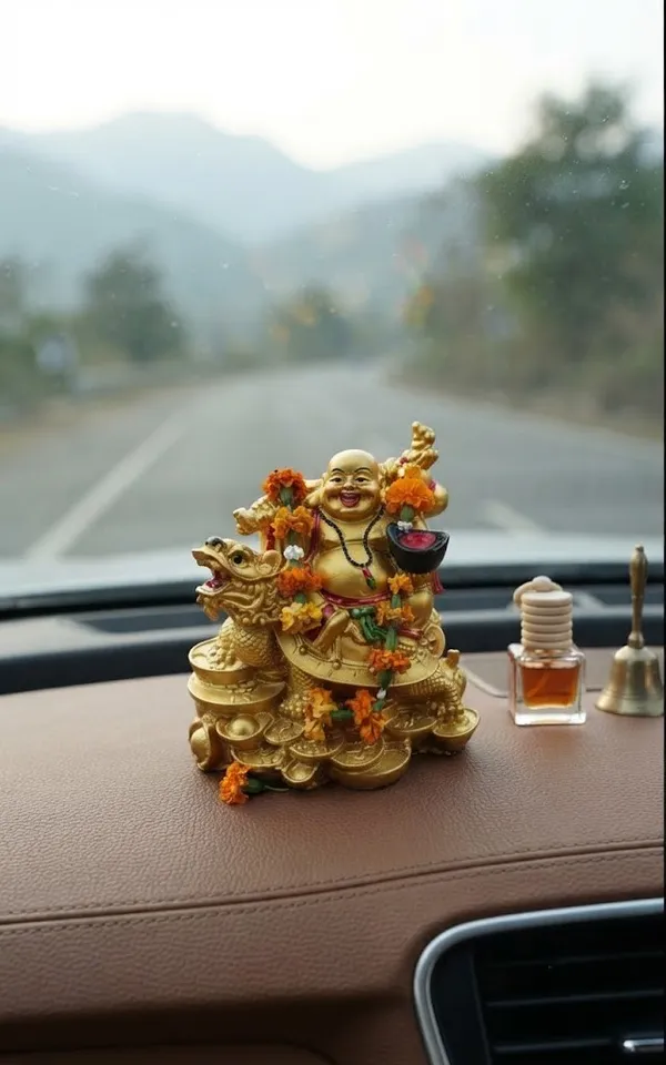 Gold_Resin_Decorative_Laughing_Buddha_With_Dragon_Figurine