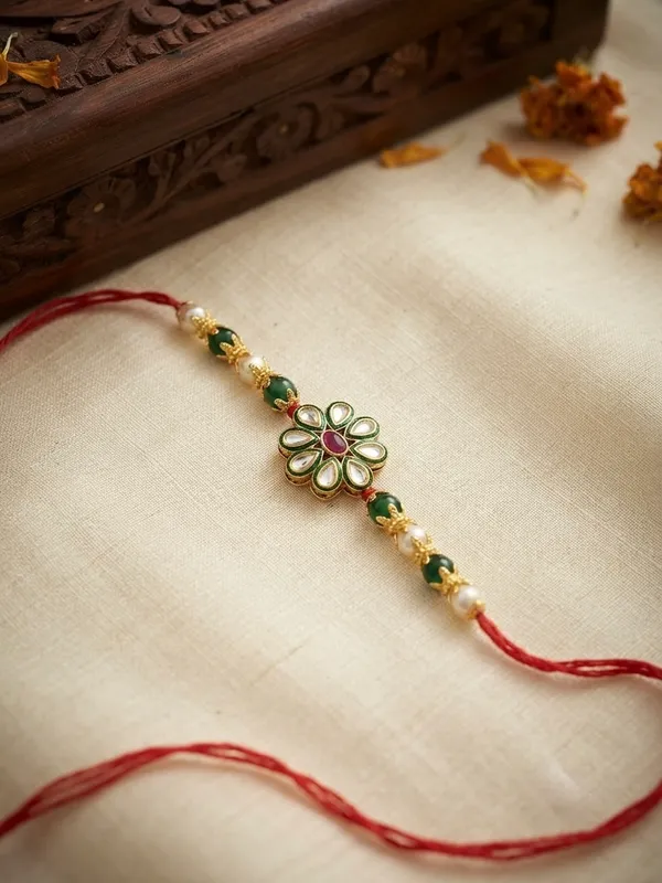Red_Thread_Floral_Rakhi