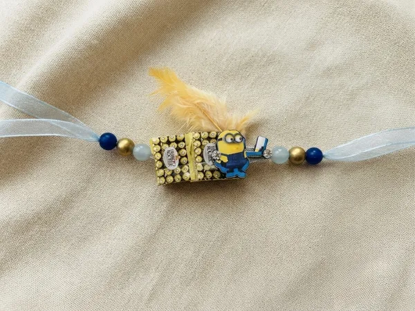 Blue_Ribbon_Minion_Rakhi_for_Kids
