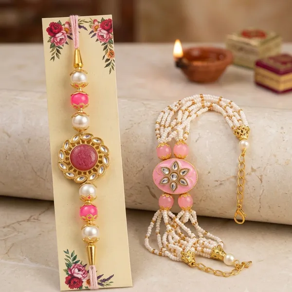 Pink_Beaded_Rakhi_&_Lumba_Set