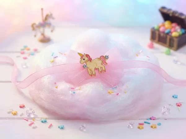 Light_Pink_Tulle_Unicorn_Rakhi_for_Kids