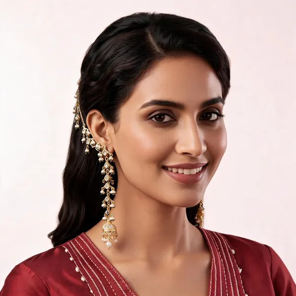 Gold_Kundan_Brass_Traditional_Ear_Chain_For_Women