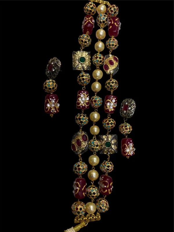 Royal_Antique_Beaded_Choker_Necklace_�_Ethnic_Statement_Jewelry�