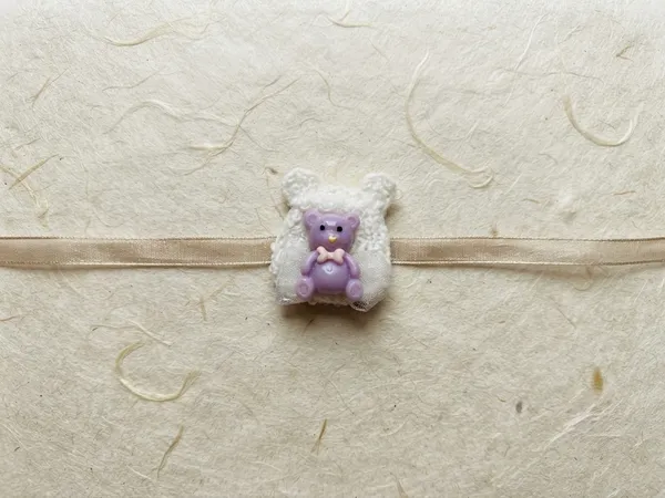 Purple_Teddy_Bear_Ribbon_Rakhi_for_Kids