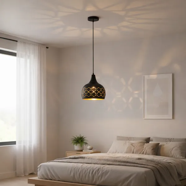 Metal_Modern_Black_Pendant_Light