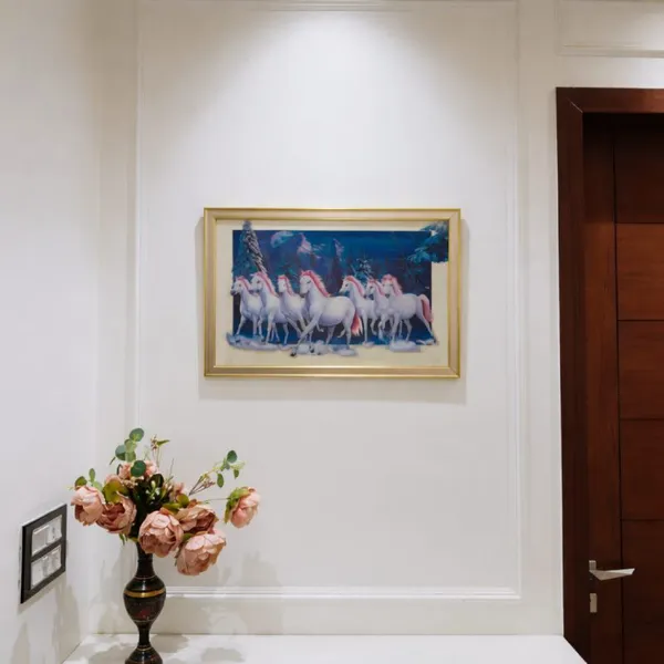 Wooden_5D_Running_Horses_Wall_Art_Frame