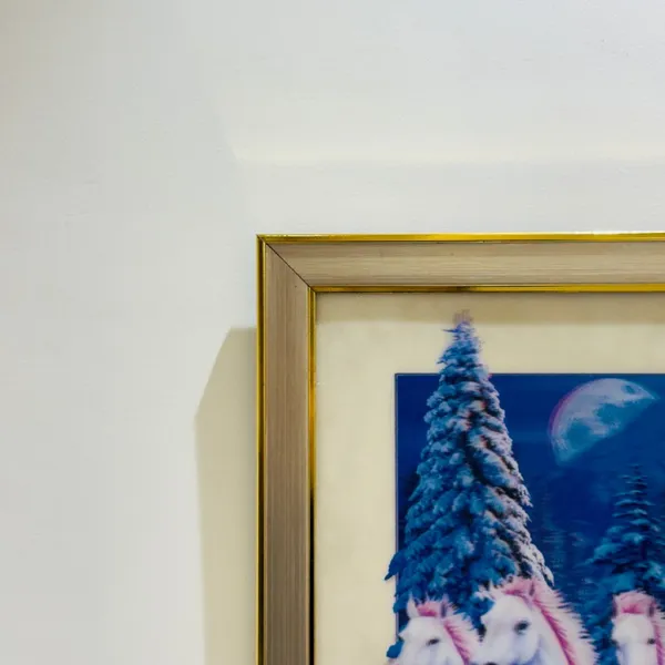 Wooden_5D_Running_Horses_Wall_Art_Frame