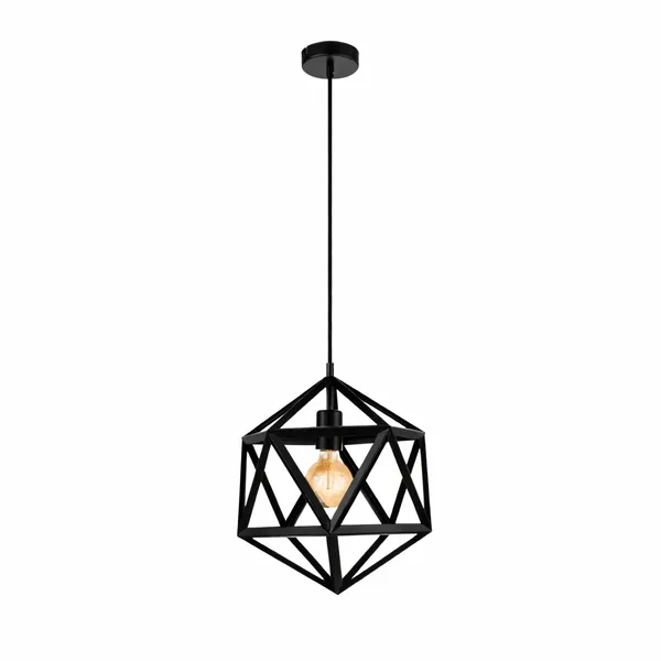 Iron_Geometric_Open_Frame_Matte_Black_Pendant_Light