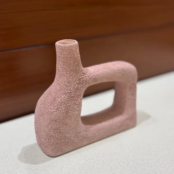 Ceramic_Egyptian_Ancient_Sculptural_Textured_Flower_Vase
