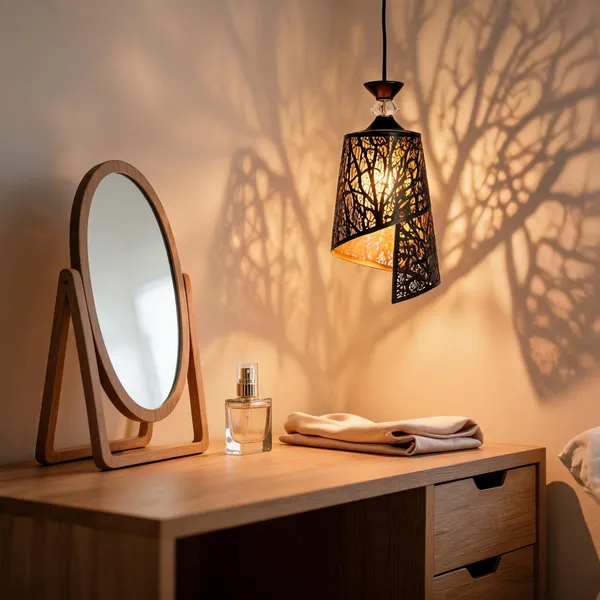 Iron_Nature-Inspired_Laser_Cut_Tree_Branch_Pendant_Light
