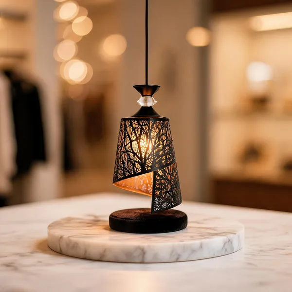 Iron_Nature-Inspired_Laser_Cut_Tree_Branch_Pendant_Light