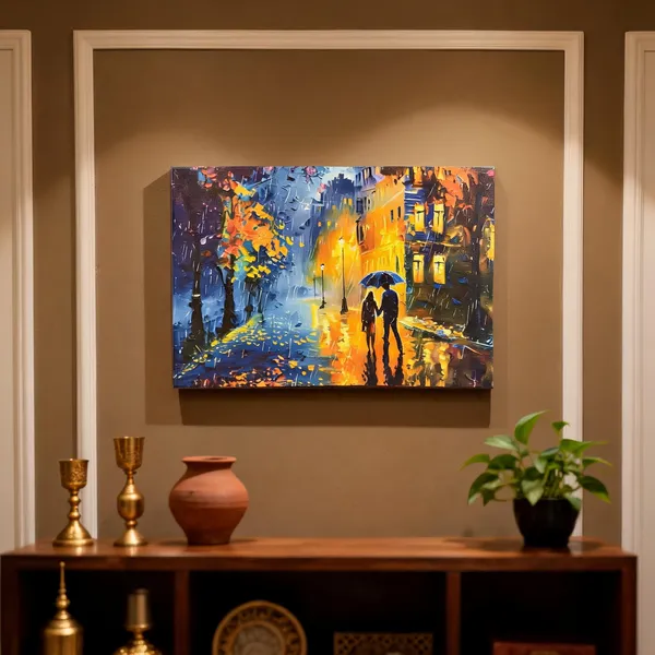 Canvas_Romantic_Rainy_Street_Couple_Wall_Art