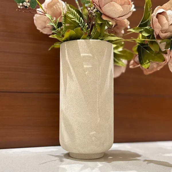 Ceramic_Minimalist_Abstract_Face_Textured_Beige_Flower_Vase