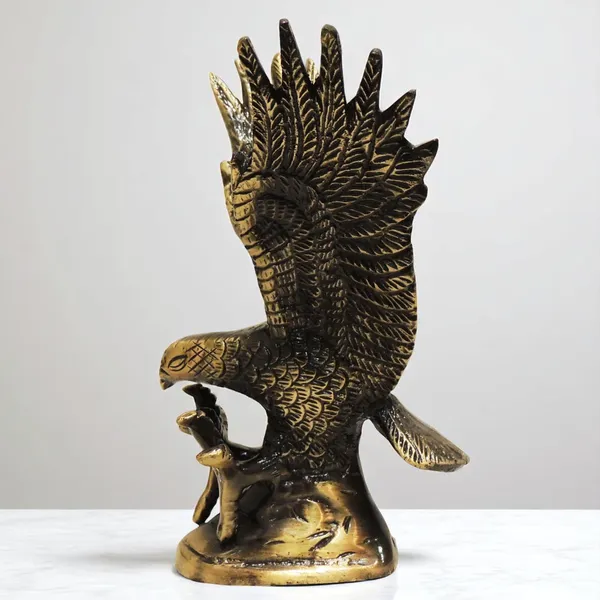 Brass_Antique_Showpiece_Eagle_Statue_-_4x3.8x6.5_inch_(AN006_Y)
