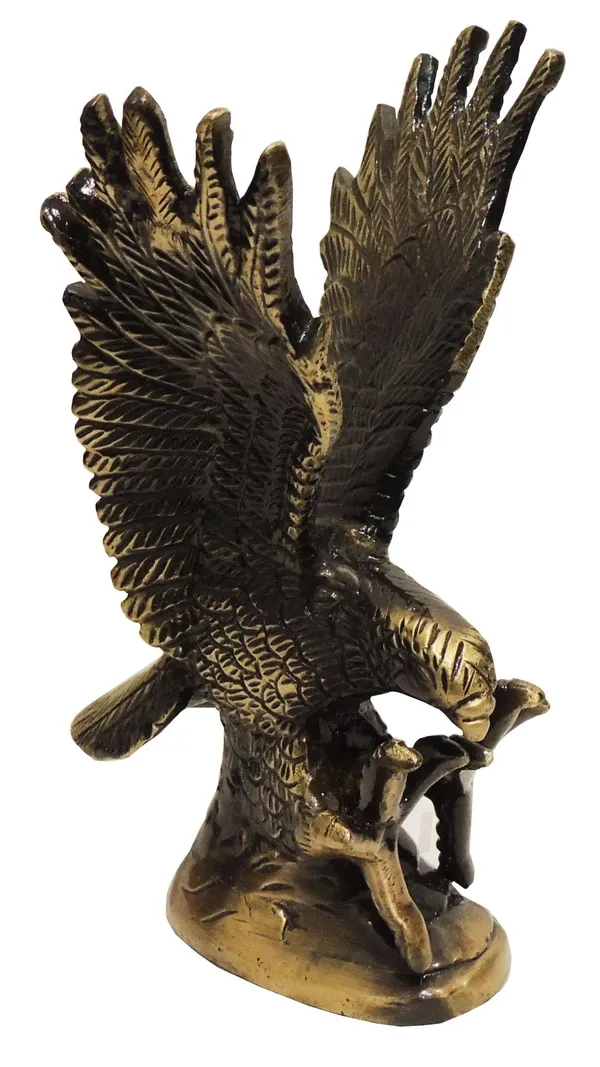 Brass_Antique_Showpiece_Eagle_Statue_-_4x3.8x6.5_inch_(AN006_Y)