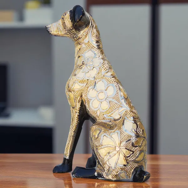 Brass_Showpiece_Dog_Statue_-_4.5x2.7x7_inch_(AN048_C)