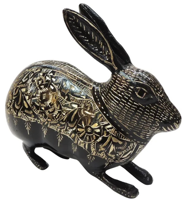 Brass_Home_Decorative_Rabbit_Showpiece_Statue_-_7.5x3.5x6.5_Inch_(AN061_E)